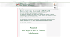 Desktop Screenshot of mtsv-olympia.de